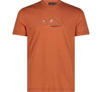 CMP Freizeit Herren T-Shirt, orange 54