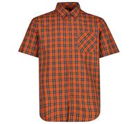 CMP - Full Button Shirt - Hemd, Gr. XL 52, braun (Antracite/Orange/Vaniglia)