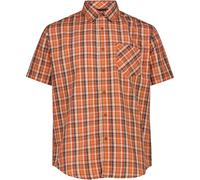 CMP Herren Kurzarm Hemd Man Shirt 30T9937-44ZT 54 Ruggine-Arena-Antracite