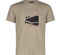 CMP - S/S T-Shirt - Funktionsshirt, Gr. XL 52, beige (Corda)