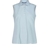 CMP Funktions Polo Top Damen Tanktops blau Größe S Lifestyle Atmungsaktiv