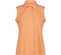 CMP Funktions Polo Top Damen Tanktops orange Größe XXS Lifestyle Atmungsaktiv