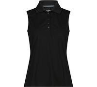 CMP Funktions Polo Top Damen Tanktops schwarz Größe XS Lifestyle Atmungsaktiv
