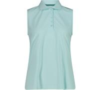 CMP Funktions Polo Top Damen Tanktops tuerkis Größe L Lifestyle Atmungsaktiv
