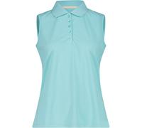 CMP Woman Polo Sleeveless lagoon (E555) 40
