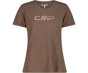 CMP Funktions Print Damen T-Shirts braun Größe S Trekking Geruchsneutralisierend