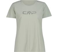CMP Funktions Print Damen T-Shirts grau Größe L Trekking Geruchsneutralisierend