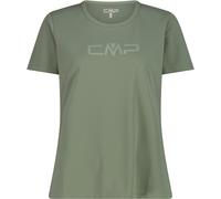 CMP Funktions Print Damen T-Shirts gruen Größe XXS Trekking Geruchsneutralisierend