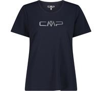 CMP Funktions Print Damen T-Shirts schwarz Größe M Trekking Geruchsneutralisierend