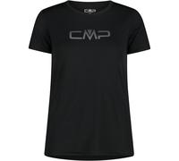 CMP Funktions Print Damen T-Shirts schwarz Größe XL Trekking Geruchsneutralisierend