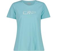 CMP Funktions Print Damen T-Shirts tuerkis Größe L Trekking Geruchsneutralisierend