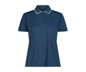 cmp Funktionspoloshirt in Dunkelblau - Größe 42 | Damen Outdoor Tops Shirts