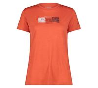 CMP Funktionsshirt in Orange - Größe 36 | Damen Outdoor Tops Shirts
