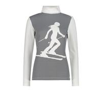 CMP Gedruckter Stehkragenpullover aus Softech für Damen D44