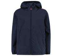 CMP - Girl's Jacket with Fix Hood - Regenjacke, Gr. 152, blau (B.Blue/Magenta)