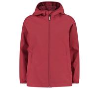 CMP - Girl's Jacket with Fix Hood - Regenjacke, Gr. 176, rot (Peony)