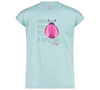 CMP - Girl's Jacquard Jersey T-Shirt - Funktionsshirt, Gr. 98, grau (Opale)