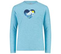CMP - Girl's Jersey T-Shirt - Longsleeve, Gr. 104, blau (TopazioMelange)
