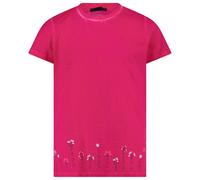 CMP - Girl's Slub Jersey T-Shirt - T-Shirt, Gr. 128, rosa (Magenta)