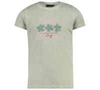 CMP - Girl's Slub Jersey T-Shirt - T-Shirt, Gr. 152, grau (Pistacchio)