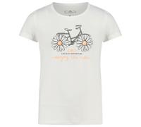 CMP - Girl's Stretch T-Shirt - T-Shirt, Gr. 98, weiß (Bianco)