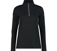 CMP Half-Zip Rolli aus Softech für Damen, up nero-bianco,48