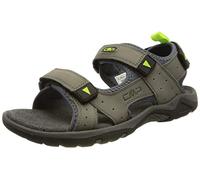 CMP Herren Almaak Hiking Sandal, Titanio-Verde Fluo, 42