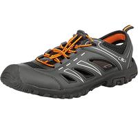 CMP Herren aquarii 2.0 hiking sandaal Trekking Wandersandalen, Schwarz, 41 EU
