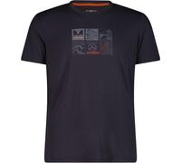 Cmp 38t6457 Kurzarm-t-shirt S Antracite / Orange