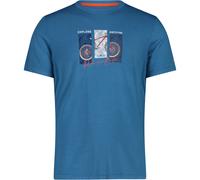 CMP Herren Bamboo T-Shirt (Größe XXL, blau)