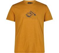 CMP Herren Cotton Print T-Shirt (Größe S, braun)