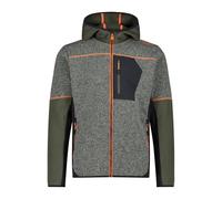 CMP Herren-Fleecejacke Knit Tech mit fester Kapuze