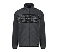 CMP Herren Fleecejacke Man Sweat 31J3297-U817 46 Antracite Mel.