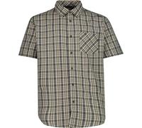 CMP - Full Button Shirt - Hemd, Gr. S 46, grau (Vaniglia/Antracite/Corda)