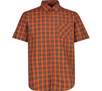 Cmp 30t9937 Kurzarmhemd XL Antracite / Orange / Vaniglia