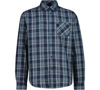 CMP - Shirt Long Sleeves - Hemd, Gr. XXL 54, blau (B.Blue/Vaniglia/Petroleum)