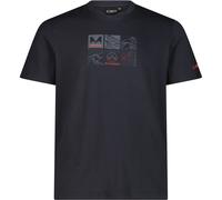 CMP Herren Funktions T-Shirt (Größe L, schwarz)