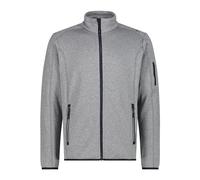 CMP Herren Giacca In Da Uomo Knit-Tech-Jacke, Gletscher-Zement, 4XL EU