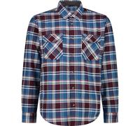 CMP Herren Hemd MAN SHIRT (32T1757) 54 BURGUNDY-PETROL-ANTRACITE