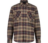 CMP Flannelhemd - beige|grau / 58