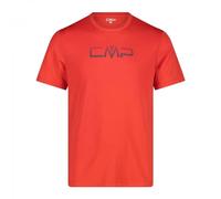 CMP Campagnolo Herren-T-Shirt 39T7117P-41CL atmungsaktiv, leicht Fire-Antracite Größe 56