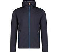 CMP Herren Hybrid Hoodie Jacke, Antracite-Reef, 56