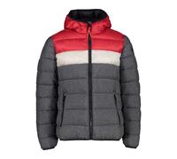 CMP Herren Jacke Man Jacket Fix Hood 30K2757M-43ZH 52 Antracite Mel.-Blood