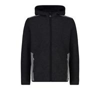 CMP Herren Jacke Man Jacket Fix Hood 32M1817-71UD 58 Carbone Mel.-Nero
