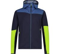 CMP Herren Kapuzensweat MAN HYBRID JACKET FIX HOOD (33L6607) 48 BLACK BLUE