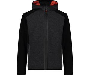 CMP Herren Kapuzensweat MAN JACKET FIX HOOD (33M4057) 56 CARBONE MEL-ORANGEADE