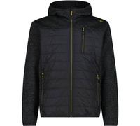CMP Herren Kapuzensweat MAN JACKET HYBRID FIX HOOD (35H1737) 56 ANTRACITE MEL.