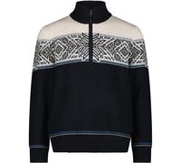 CMP - Sweat Knitted Yarn 7H77511 - Pullover, Gr. 3XL 56, schwarz (BlackBlue)