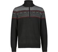 CMP Herren Knitted Pullover (Größe XL, schwarz)