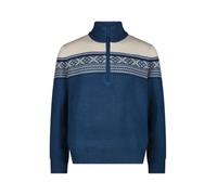 CMP Herren Knitted Pullover Half Zip mit Wolle - 50